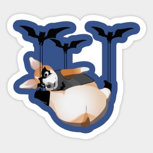 Corgi Batt Sticker